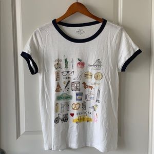 J. Crew Factory NYC Collector Tee